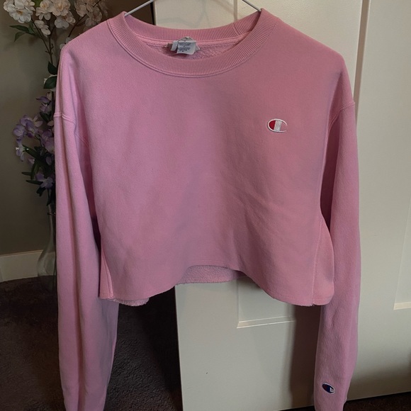 Pink Champion Sweatshirt/Long Sleeve Shirt - Picture 1 of 3